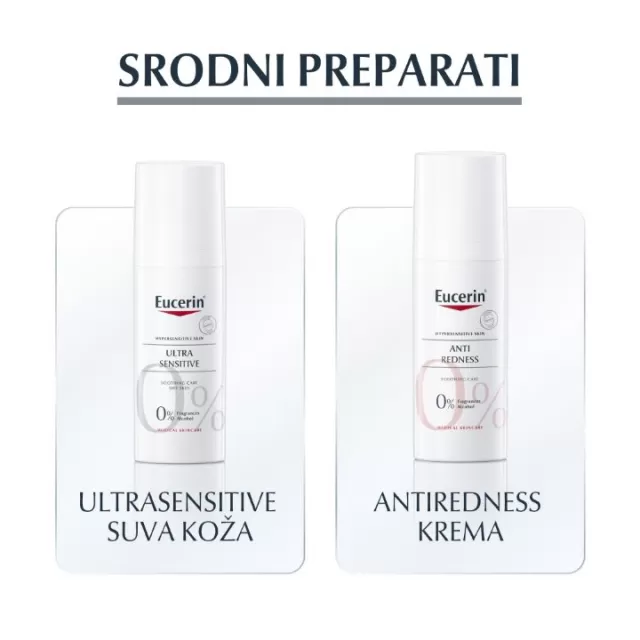 EUCERIN ULTRASENSITIVE FLUID ZA NORMALNU I MEŠOVITU KOŽU LICA 50ML