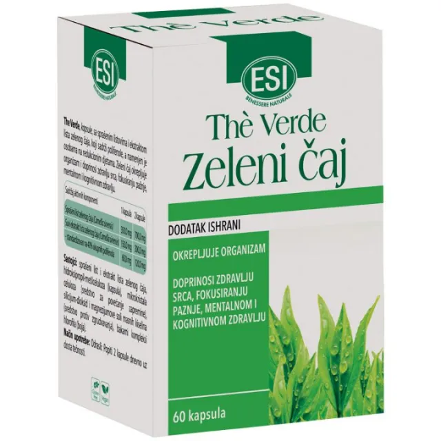 THE VERDE ZELENI ČAJ KAPSULE A60