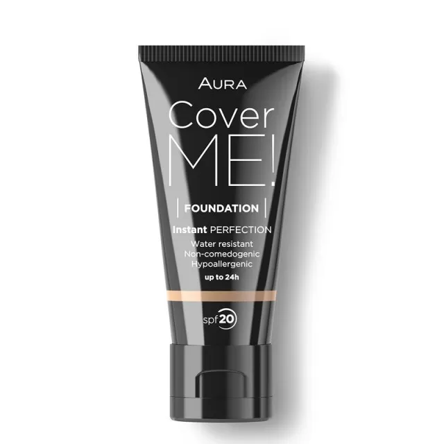 AURA PUDER TEČNI COVER ME 104 30ML