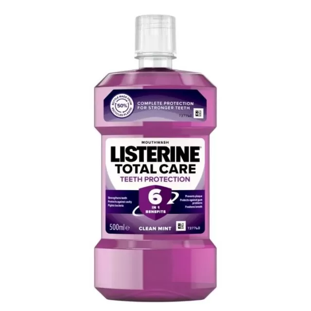 LISTERINE TOTAL CARE 6U1 RASTVOR ZA ISPIRANJE USTA 500ML