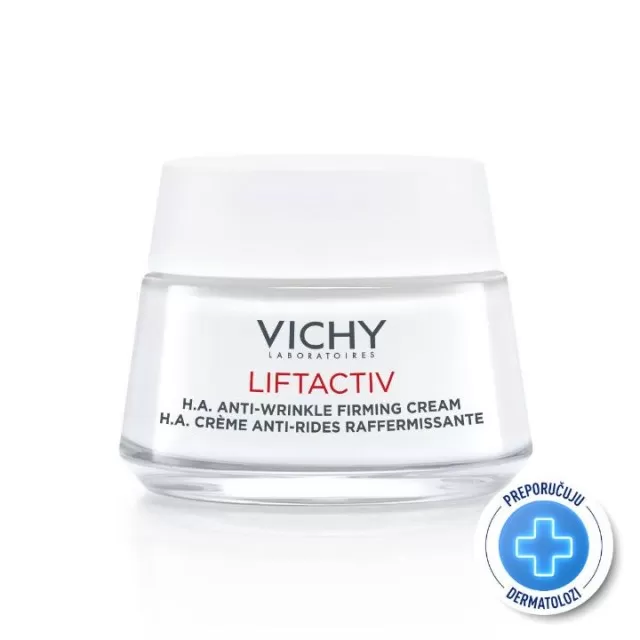 VICHY LIFTACTIV SUPREME Dnevna nega za korekciju bora i čvrstine kože, suva koža, 50 ml
