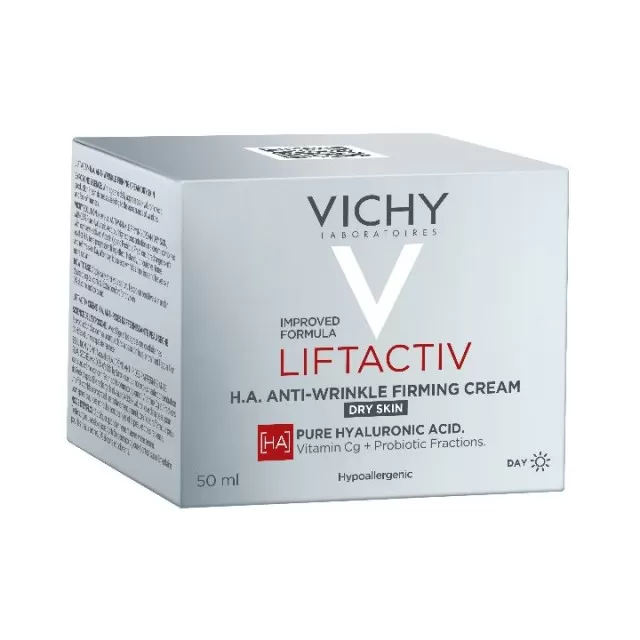 VICHY LIFTACTIV SUPREME Dnevna nega za korekciju bora i čvrstine kože, suva koža, 50 ml