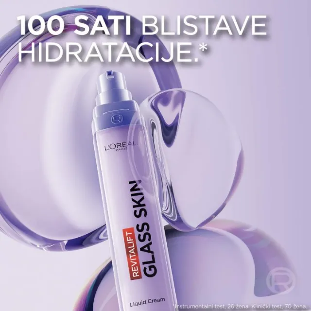L'Oréal Paris Revitalift Filler Glass Skin Tečna Krema 50ml
