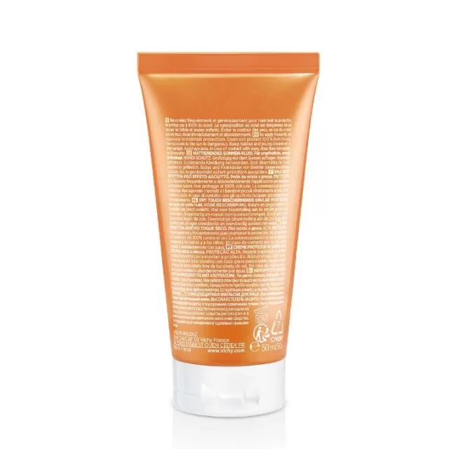 VICHY SUN CAPITAL SOLEIL "Dry touch" finish za lice SPF30, 50 ml