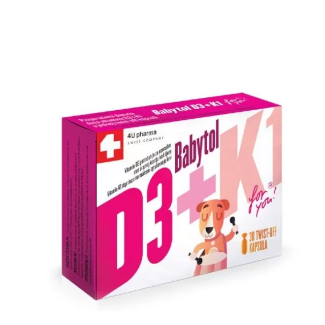 BABYTOL D3+K1 KAPSULE A30