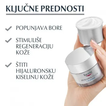 EUCERIN HYALURON FILLER DNEVNA KREMA ZA SUVU KOŽU SPF15 REFILL 50ML