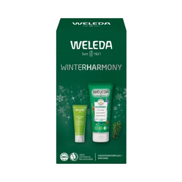 Weleda POKLON Set - Harmony gel za tuširanje 200ml + Skin Food Light krema 30ml
