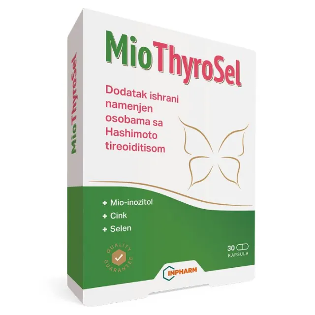 MIOTHYROSEL ZA ŠTITNU ŽLEZDU I HAŠIMOTO TIREOIDITIS KAPSULE A30