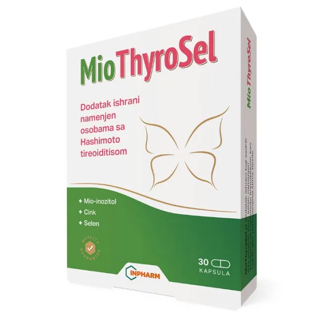 MIOTHYROSEL ZA ŠTITNU ŽLEZDU I HAŠIMOTO TIREOIDITIS KAPSULE A30