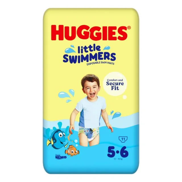 HUGGIES PELENE GAĆICE ZA KUPANJE 5-6, 12-18KG A11