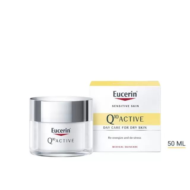 EUCERIN Q10 ACTIVE DNEVNA KREMA ZA SUVU KOŽU 50ML