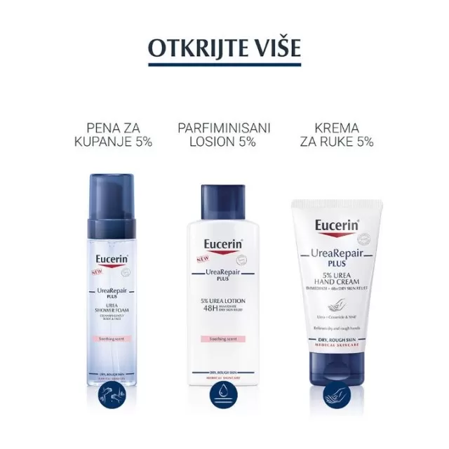 EUCERIN DNEVNA KREMA ZA LICE SA 5% UREE 50ML
