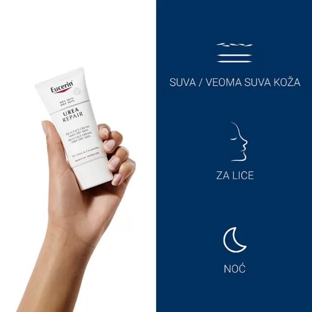 EUCERIN NOĆNA KREMA SA 5% UREE 50ML