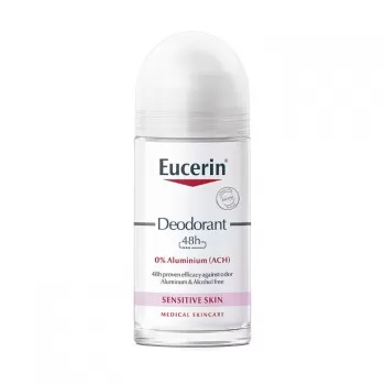 EUCERIN DEZODORANS PH5 ROLL-ON SA 0% ALUMINIJUMA 50ML 