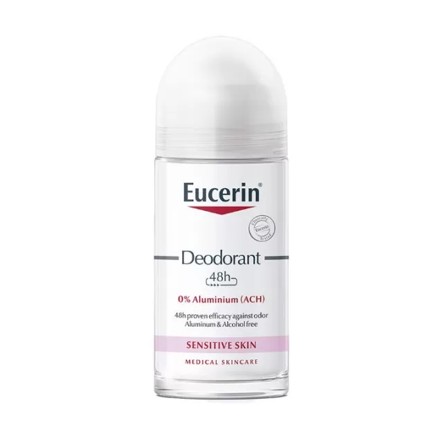 EUCERIN DEZODORANS PH5 ROLL-ON SA 0% ALUMINIJUMA 50ML