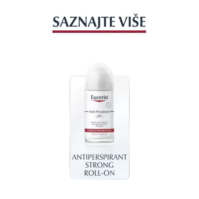 EUCERIN DEZODORANS PH5 ROLL-ON SA 0% ALUMINIJUMA 50ML