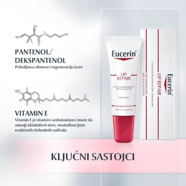 EUCERIN BALSAM ZA NEGU I REGENERACIJU USANA 10ML