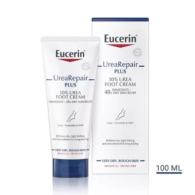 EUCERIN UREAREPAIR PLUS KREMA ZA STOPALA SA 10% UREE 100ML