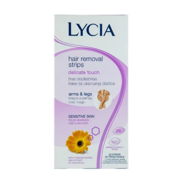 LYCIA TRAKE ZA DEPILACIJU RUKU I NOGU NEŽAN DODIR A20