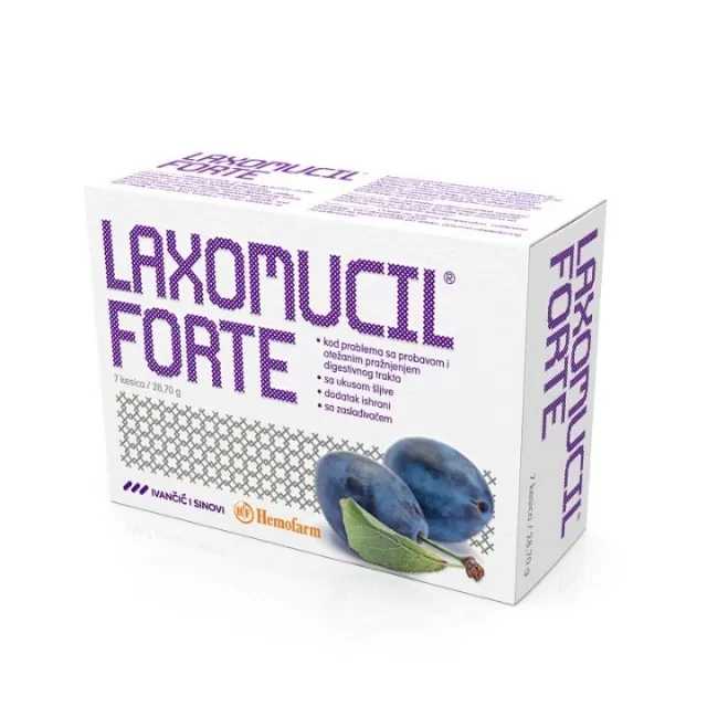 LAXOMUCIL FORTE PRAŠAK A7