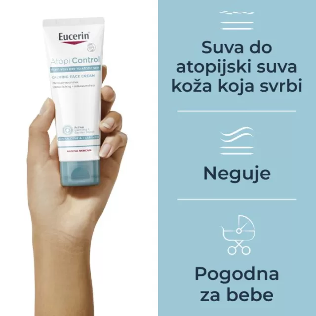 EUCERIN ATOPICONTROL KREMA ZA LICE 50ML