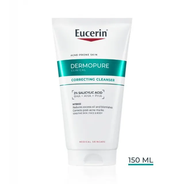 EUCERIN DERMOPURE CLINICAL KOREKTIVNI GEL ZA ČIŠĆENJE 150ML