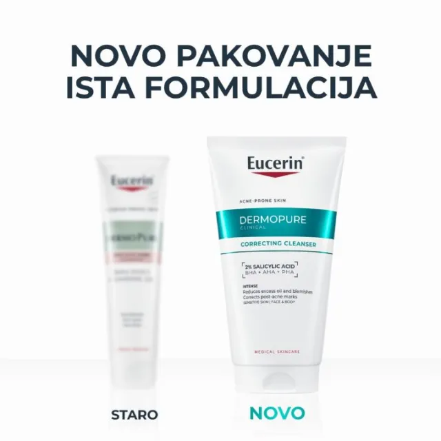 EUCERIN DERMOPURE CLINICAL KOREKTIVNI GEL ZA ČIŠĆENJE 150ML