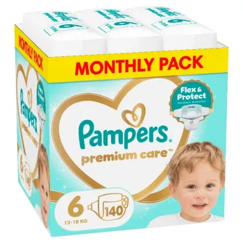 PAMPERS PELENE PREMIUM MONTHLY 6 140 KOM