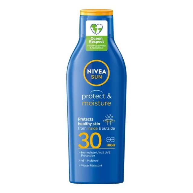 NIVEA SUN PROTECT & MOISTURE LOSION ZA ZAŠTITU OD SUNCA SPF 30+ 200ML