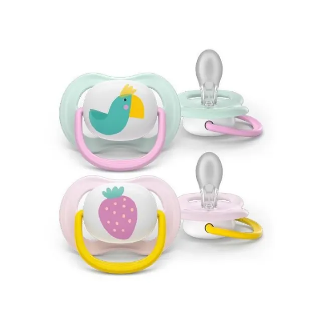 AVENT VARALICA STHR AIR COLL 0-6M PINK/YELLOW A2