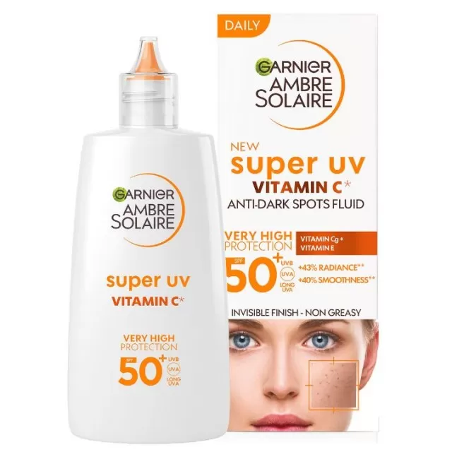 GARNIER AMBRE SOLAIRE VITAMIN C FLUID SPF 50+ 40 ML