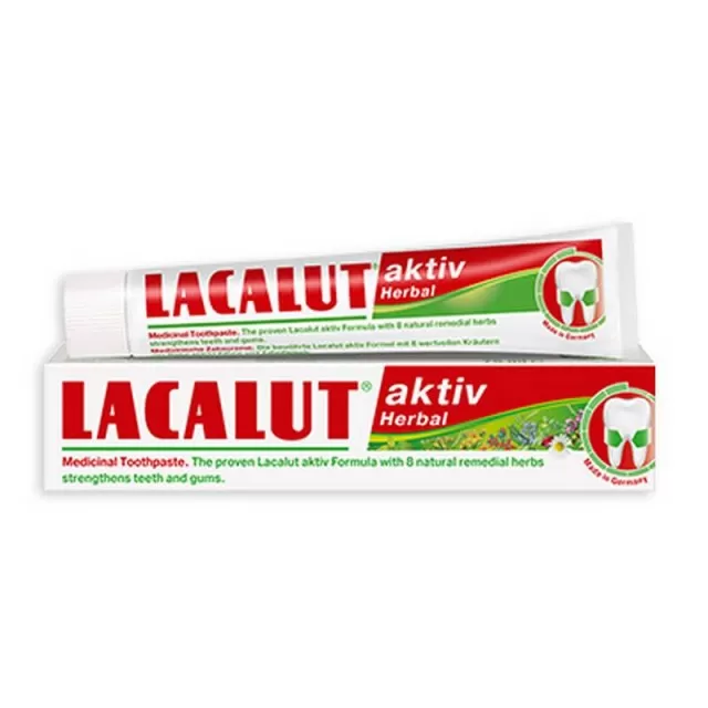 LACALUT AKTIV HERBAL PASTA ZA ZUBE  75ML