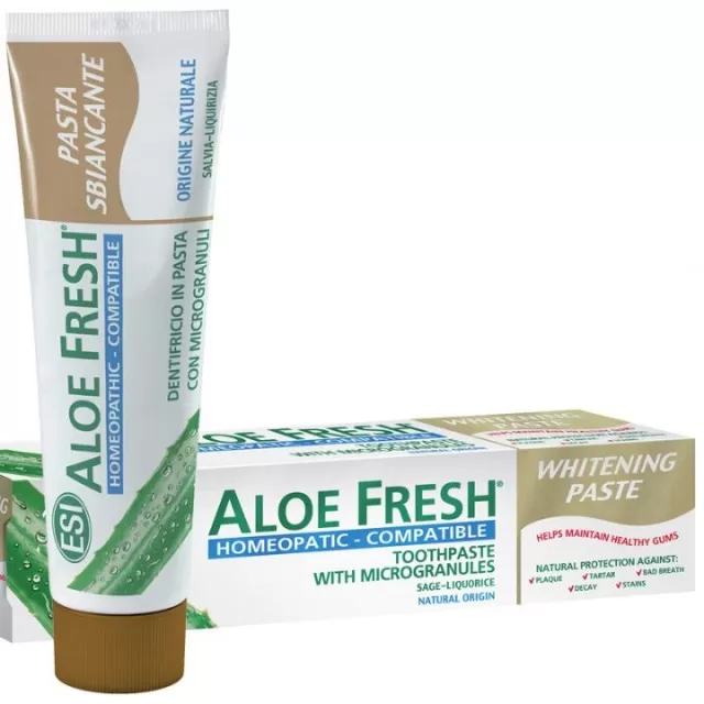 ALOE FRESH WHITENING HOMEOPATSKA PASTA ZA ZUBE 100ML