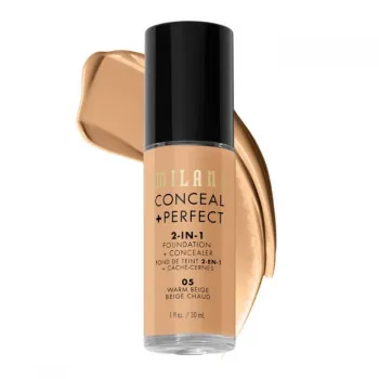 MILANI CONCEAL + PERFECT 2-IN-1 PUDER ZA LICE 05 WARM BEIGE