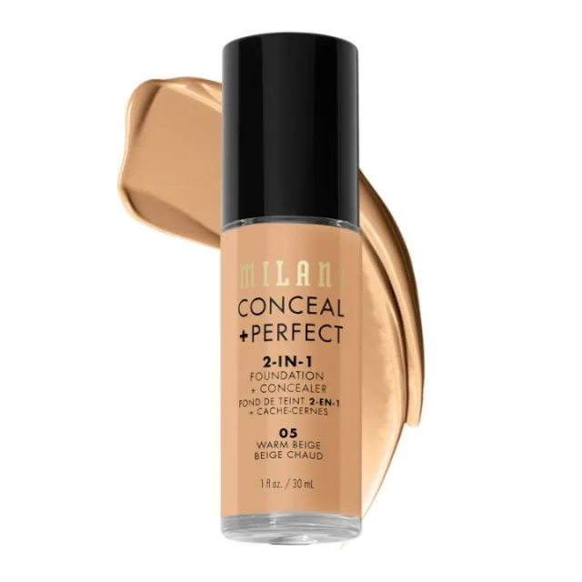 MILANI CONCEAL + PERFECT 2-IN-1 PUDER ZA LICE 05 WARM BEIGE