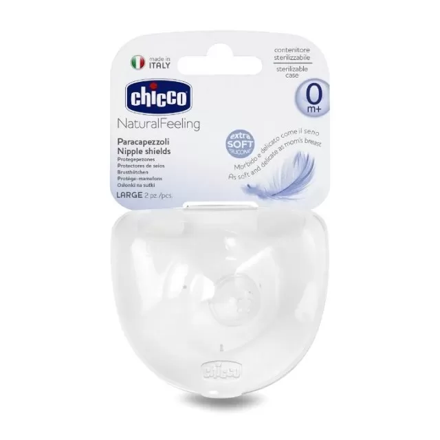 CHICCO SILIKONSKE BRADAVICE LARGE