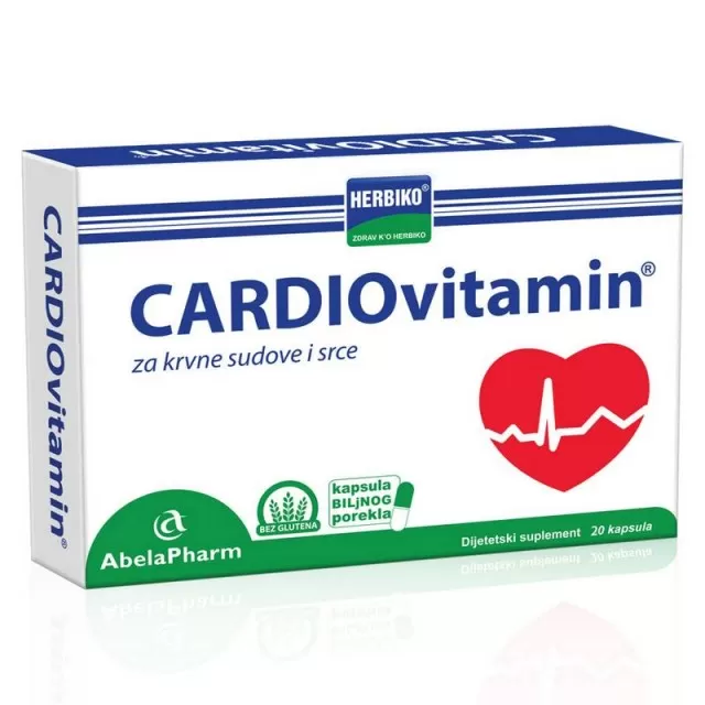 CARDIOVITAMIN, 20 KAPSULA