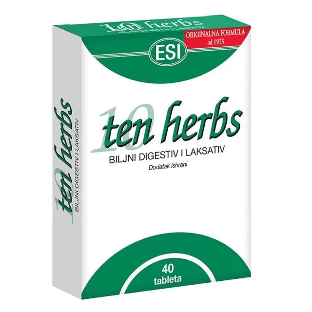 TEN HERBS TABLETE A40