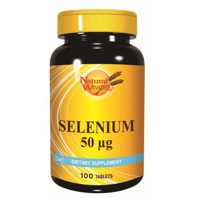 NATURAL WEALTH SELEN 50MCG TABLETE A100