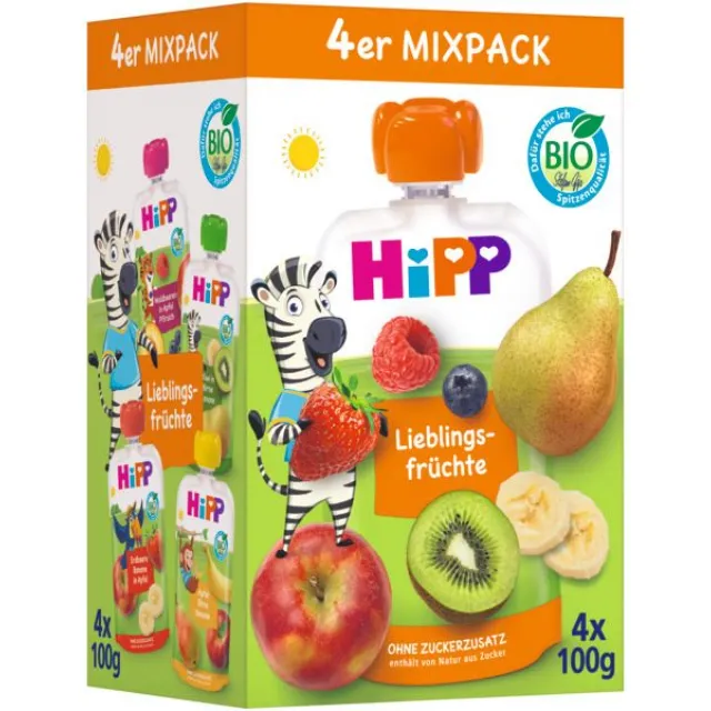 HIPP MIXPACK VOĆNE ZABAVE 4x100G