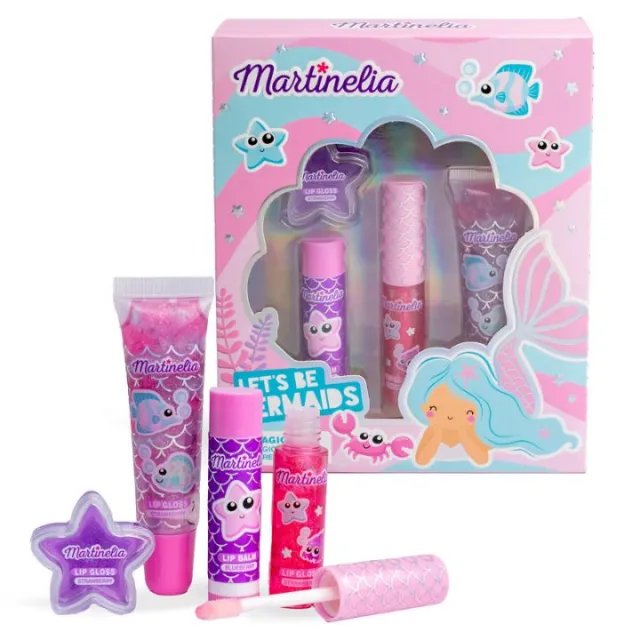 Martinelia set sjajeva za usne 4/1 - Mermaide