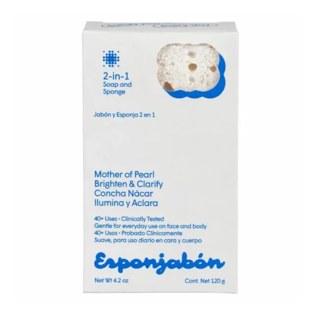 ESPONJABON 2U1 SUNDJER I SAPUN SA BISERNIM PRAHOM 120G