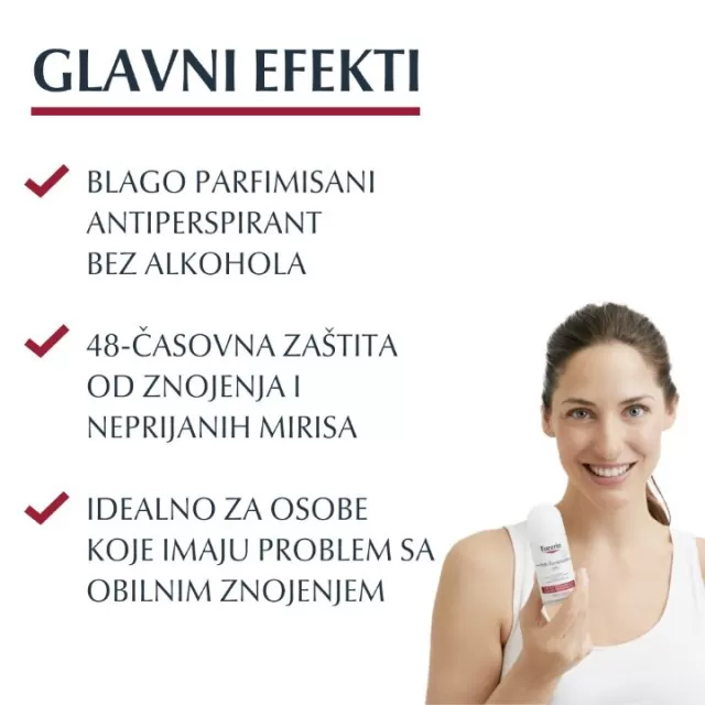 EUCERIN ANTIPERSPIRANT ROLL-ON STRONG 50ML