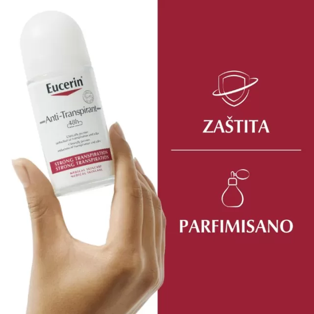 EUCERIN ANTIPERSPIRANT ROLL-ON STRONG 50ML