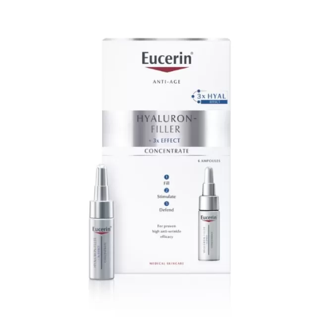 EUCERIN HYALURON-FILLER KONCENTRAT 5ML 6 AMPULA