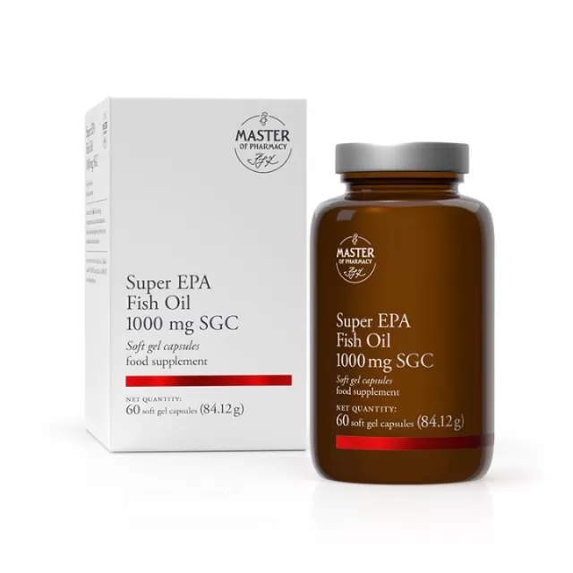 MASTER OF PHARMACY SUPER EPA RIBLJE ULJE 1000 mg SGC KAPSULE A60