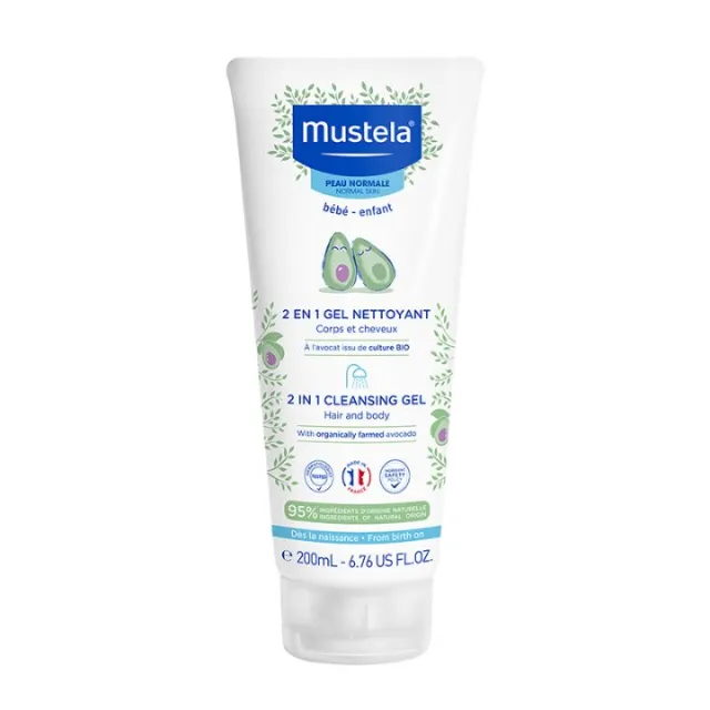 MUSTELA ŠAMPON ZA KOSU I TELO 2U1 200ML