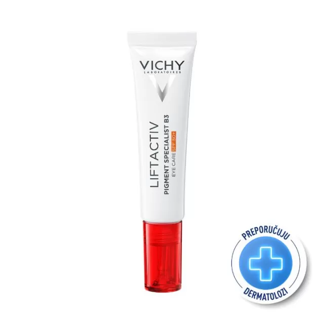 Vichy Liftactiv Pigment Specialist B3 Krema za područje oko očiju SPF 50+, 15 ml