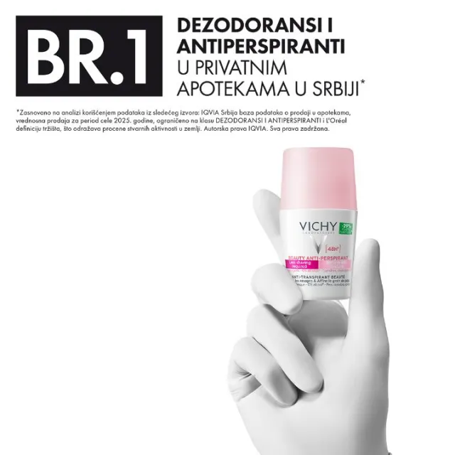 VICHY BEAUTY ANTIPERSPIRANT 50ML