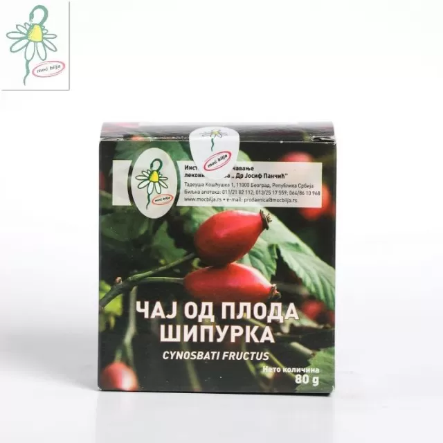 ČAJ ŠIPAK PLOD 80GR JP